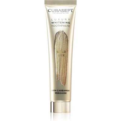 Curasept Gold Lux bieliaca s aktívnym uhlím 75 ml