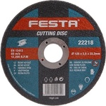 FESTA Режещ диск за метал 125 х 2.5 х 22.2 мм festa 22218 (22218fe)