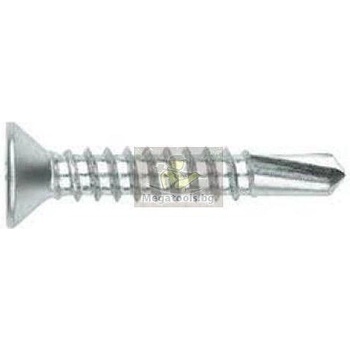 PREMIUM Винт самопробивен 3.9x38 с фрезенкова глава 1000бр. DIN7504P (17943V)