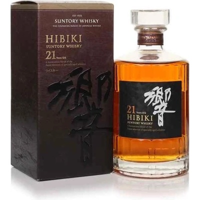 Hibiki 21y 43% 0,7 l (karton)