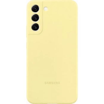 Image 1 of Samsung Galaxy S22 S906 Silicone Cover yellow (EF-PS906TYEGWW)