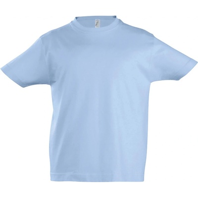 Sols dětské triko s krátkým rukávem IMPERIAL kids 11770220 Sky blue