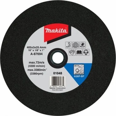 Makita Диск Makita карбофлексен за рязане на метал 355x25.4х3 мм, A36 P BF, прав, B-10665