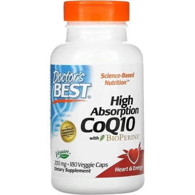 Doctor's Best BEST CoQ10 with Bioperine 200 mg [180 капсули]
