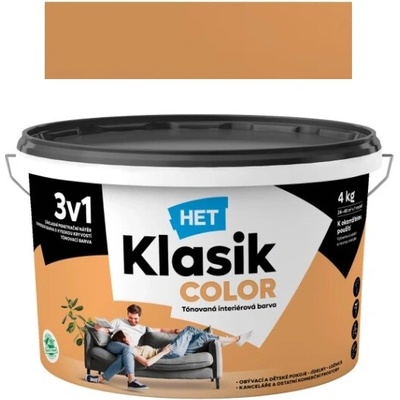 Het Klasik Color malířská barva, 0737 oranžový, 7+1 kg