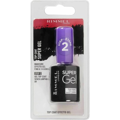 Rimmel London super gel lak na nechty 001 12ml