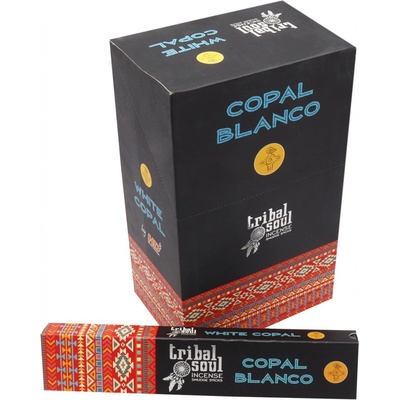 Tribal White Copal živica vonné tyčinky 15 g
