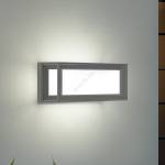 Brilagi - led външно стенно осветително тяло parker led/12w/230v 3000/4500/6000k сиво ip44 (bg4621)