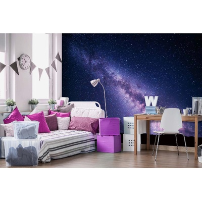 DIMEX ART Самозалепваща се флизелинова фототапета млечен път 375 x 250 см