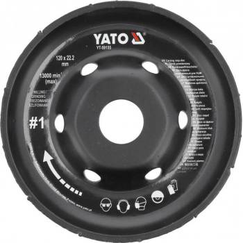 Yato rašpľa 120 mm YT-59155