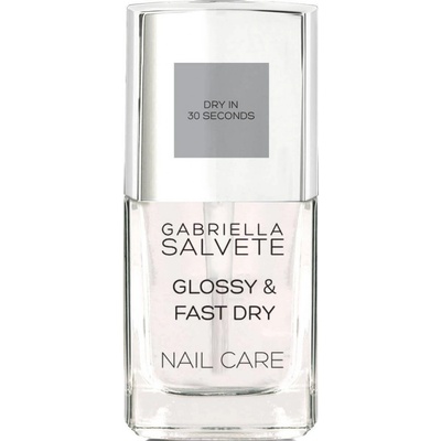 Gabriella Salvete Nail Care Glossy & Fast Dry lak na nechty 11 ml