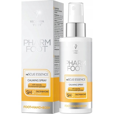 Pharm Foot VICTORIA VYNN Sprej na nohy s medem manuka calming spray 150 ml
