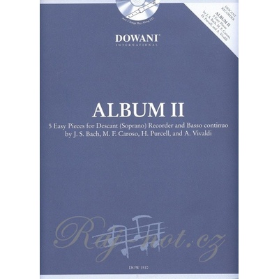 Album II. 5 jednoduchých skladieb pre zobcovú flautu a klavír