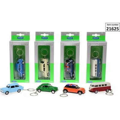 Welly Auto kovový model prívesok v mierke Toi Toys 1:60