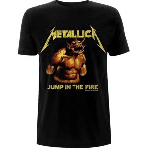 Metallica Jump In The Fire Vintage Black M Риза (METTS62MB02)