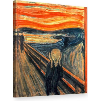 Obraz na plátne VÝKRIK - Edvard Munch - 60x80 cm