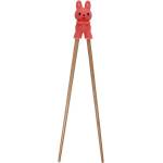 Rex London Дървени детски тренировъчни клечки за хранене в естествен цвят Bunny - Rex London (32025)