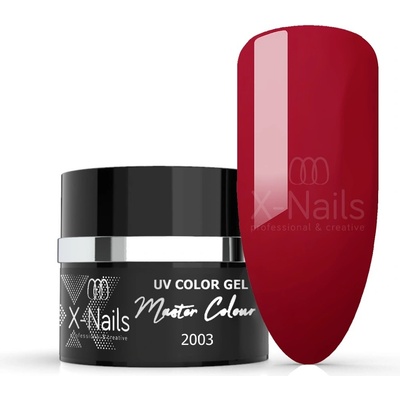 X Nails bezvýpotkový UV/LED gel Master Line PERSIAN RED 5 ml