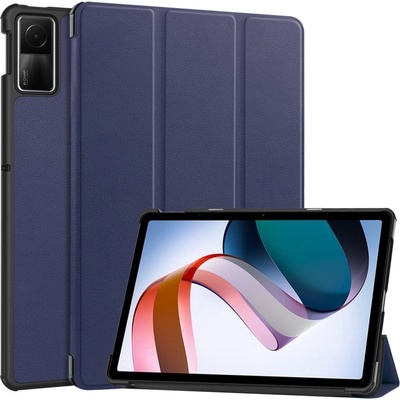 Vsetkonamobil 63778 LEATHER Zaklápací kryt pre Xiaomi Redmi Pad SE modrý