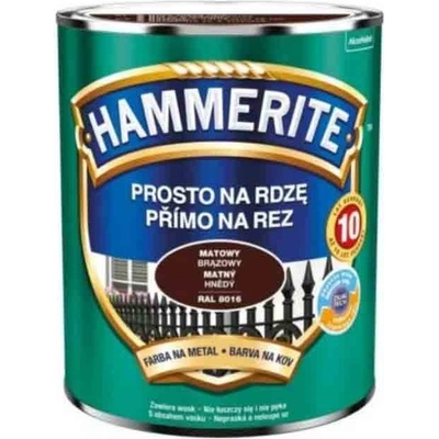 Hammerite Přímo na rez 2,5L matný hnědý