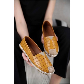 Moda Trend Дамски еспадрили - Горчица 299954 (299954_Горчица)