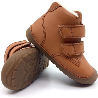 Bundgaard Barefoot zimní obuv Petit Mid Winter hnědá – Zboží Mobilmania