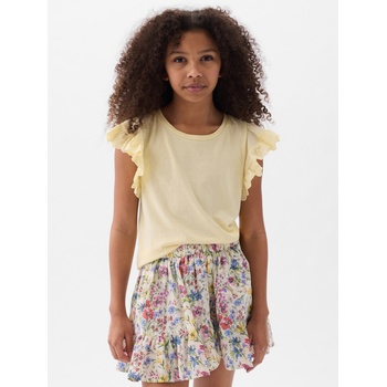 GAP Детска тениска с волани GAP GAP | Zhalt | Момичешки | 116/122