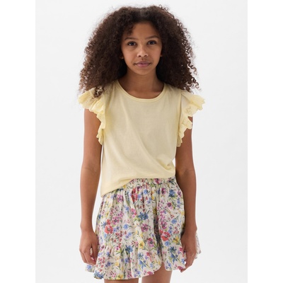 GAP Детска тениска с волани GAP GAP | Zhalt | Момичешки | 116/122