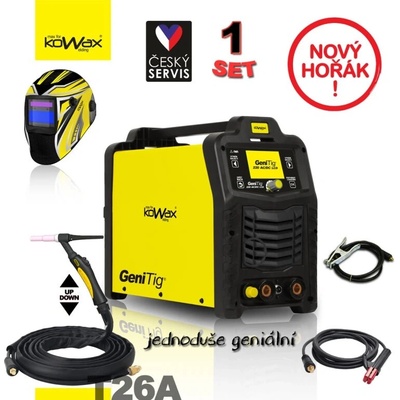 KOWAX GeniTig 220AC/DC, LCD, PULZ, SYN, HF Set 1