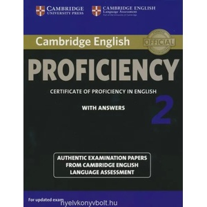 Cambridge English Proficiency 2 Student's Book with Answers (ISBN: 9781107686939)