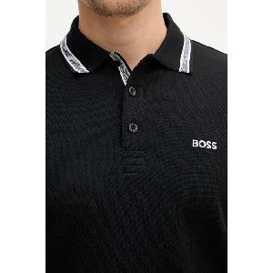 BOSS Green блуза с дълги ръкави мъжка от памук Plisy (50536609)
