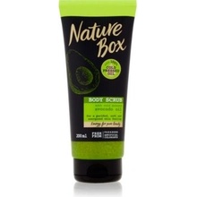 Nature Box tělový peeling Avocado Oil 200 ml