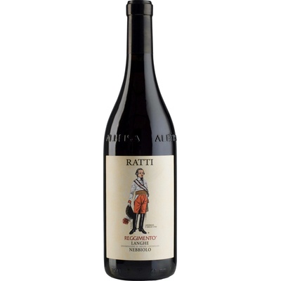 Renato Ratti Langhe Nebbiolo Reggimento 2022 Červené 14% 0,75 l (holá láhev)