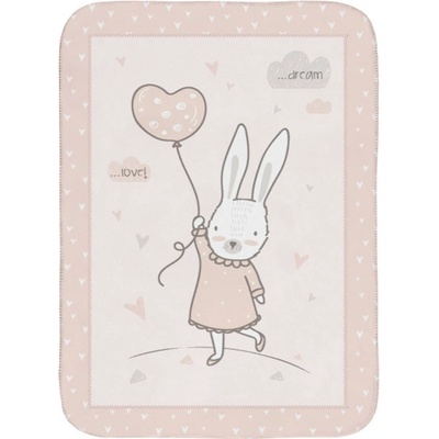 KikkaBoo Dětská deka Super Soft Rabbits in Love