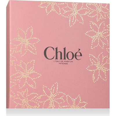 Chloé L'Eau de Parfum Intense Rose Cover With Gold Flowers EDP Intense 50 ml + BL 100 ml woman