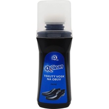 Q-Clean Tekutý vosk na obuv černý 75ml