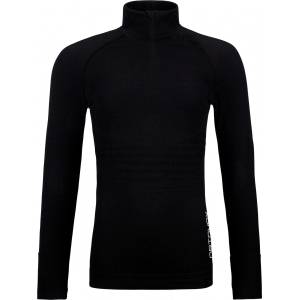 Ortovox Дамско мериносово термобельо Ortovox Women's 230 Competition Zip Neck Merino base layer - Black Raven - размер XL (115-1531-0115)