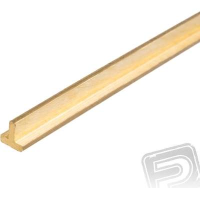 aero-naut Mosazný profil T 2x2 mm 1m