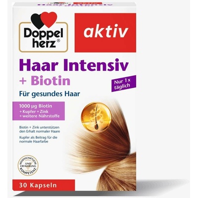 Doppelherz Haar Intensiv + Biotin 30 kapslí