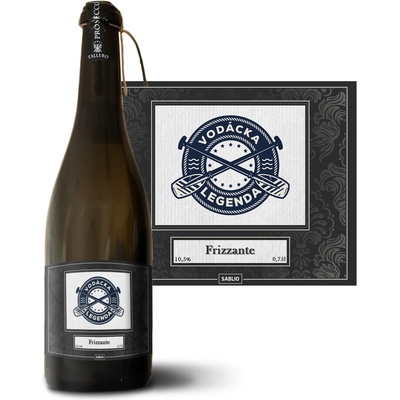 Sablio Vodácka legenda Prosecco biele suché šumivé víno 10,5 % 0,75 l (holá fľaša)