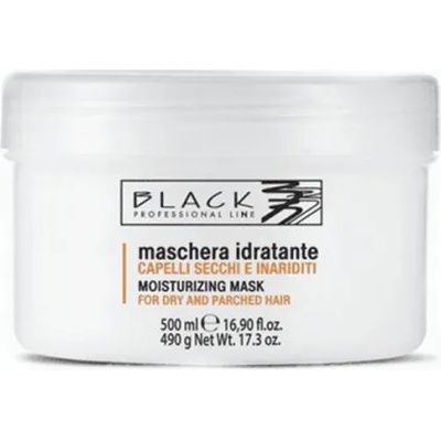 Black Professional Line Moisturizing Mask for Dry, Parched Hair - Хидратираща маска за суха коса 500мл