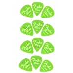 Fender Glow In The Dark Picks, 12-Pack