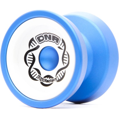 YoYoFactory DNA Kovové Yoyo Modrá Bílá