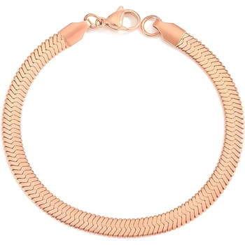 HARAHU Гривна SI-28536 - Злато Розово / 5mm KP28536 (SI-28536)