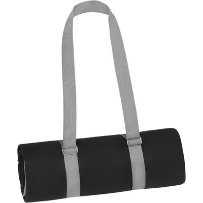 Daiber JN 1906 Pikniková deka XL s popruhom cez rameno black 180x180