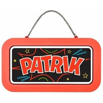 ALBI Neonová cedulka se jménem - Patrik