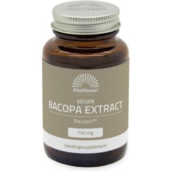 Mattisson Healthstyle Vegan Bacopa Extract, 150 mg, 60 капсули, Mattisson Healthstyle (MT1701)