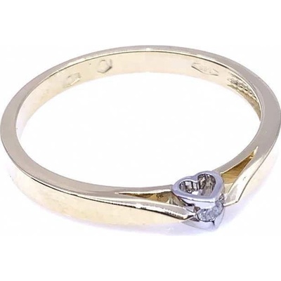 Diante Zlatý prsten s briliantem 83000504