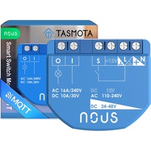 Nous B1T WiFi spínač/beznapěťové relé 1CH, Tasmota podpora Matter NOUS-B1T