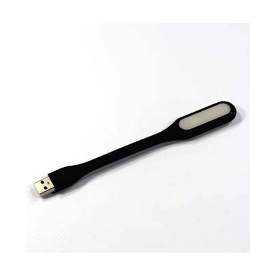 Svetlo k notebooku, pogumované, čierne, USB, LED